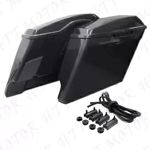 拡張 5 インチ ストレッチ サドルバッグ ハーレー ツーリング FLHT FLHTCU 2014-2020用 Extended 5" Stretched Saddlebag For Harley Touring FLHT FLHTCU 2014-2020 【並行輸入品】｜カスタムパーツ WORLD倉庫