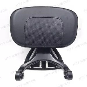ツーリングソフテイル用多目的調節可能な運転席助手席バックレストラック Multi Purpose Adjustable Driver Passenger Backrest Rack For Touring Softail 【並行輸入品】