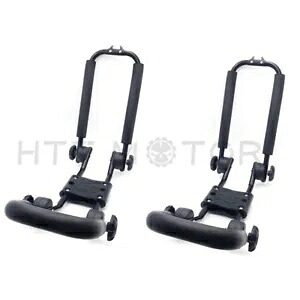 1 ペアカヌーボートカヤックルーフラック車 SUV トラックトップマウントキャリア J クロスバー 1 Pair Canoe Boat Kayak Roof Rack Car SUV Truck Top Mount Carrier J Cross Bar 【並行輸入品】