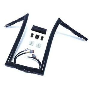 16 インチ 配線済み 25 ミリメートル 1.25 インチ エイプ ハンガー ハンドルバー 96-06 FLHR/FLHRI/FLHRS/FLHRSI 用 16" Prewired 25mm 1.25" Ape Hanger HandleBar For 96-06 FLHR/FLHRI/FLHRS/FLHRSI 【並行輸入品】｜カスタムパーツ WORLD倉庫