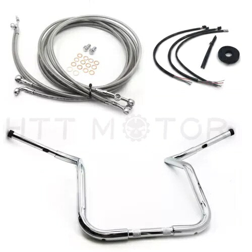16 インチハンドルバー ABS ケーブルキット延長配線 14-17 ハーレーツーリング BATWING C 16" Handlebars ABS CABLE KIT Extension Wiring For 14-17 HARLEY TOURING BATWING C 【並行輸入品】｜カスタムパーツ WORLD倉庫