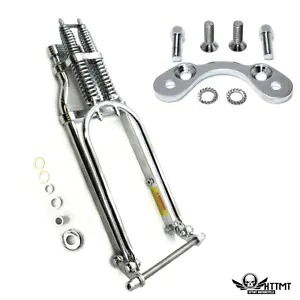 カスタムスプリンガーフロントエンドフィット -4インチ ハーレーモーター用在庫ハンドルバーアダプター CUSTOM SPRINGER FRONT END FIT -4" UNDER STOCK Handlebar Adapter For HARLEY MOTOR 【並行輸入品】｜カスタムパーツ WORLD倉庫