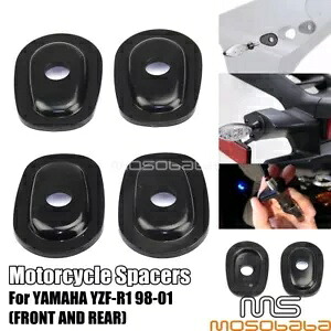 オートバイターンシグナルインジケータライトアダプタースペーサーヤマハ YZF-R1 1998-01 Motorcycle Turn Signal Indicator Light Adapter Spacers For YAMAHA YZF-R1 1998-01 【並行輸入品】