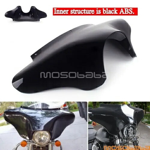 取り外し可能な ABS バットウィングフェアリングハーレーダビッドソンロードキング FLHRC FXST ファットボーイ用 Detachable ABS Batwing Fairing For Harley Davidson Road King FLHRC FXST Fatboy 【並行輸入品】