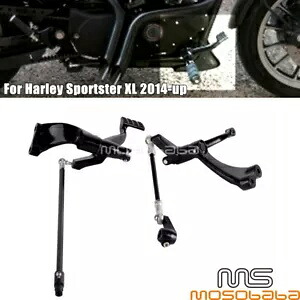フォワードコントロールペグキット ハーレースポーツスターカスタム XL1200C XL883L 2014-以降用 Forward Controls Pegs Kit For Harley Sportster Custom XL1200C XL883L 2014-Later 【並行輸入品】