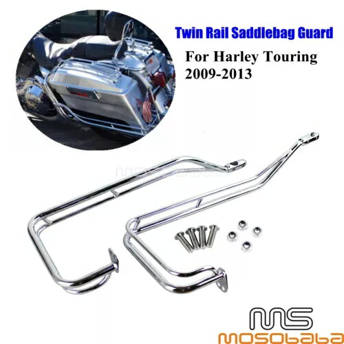 サドルバッグガードレール ハーレーツーリングストリートグライドロードキング FLHRC 2009-2013用 Saddlebag Guard Rails For Harley Touring Street Glide Road King FLHRC 2009-2013 【並行輸入品】