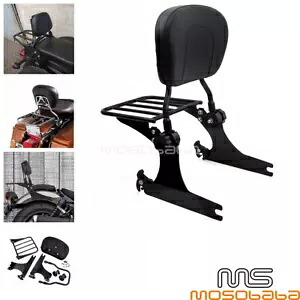 取り外し可能なシーシーバー バックレスト ラック ハーレー ダイナ ローライダー FXDL ストリート ボブ FXD 用 Detachable Sissy Bar Backrest Rack For Harley Dyna Low Rider FXDL Street Bob FXD 【並行輸入品】