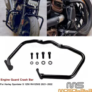 エンジンガードバンパープロテクターバーハーレースポーツスター S 1250 RH1250S 2021 2022 Engine Guard Bumper Protector Bar For Harley Sportster S 1250 RH1250S 2021 2022 【並行輸入品】