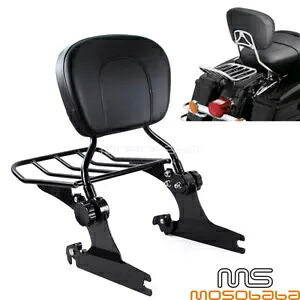 取り外し可能なシーシーバー 荷物ラック バックレスト ハーレー ソフテイル デラックス FLSTN 05-15用 Detachable Sissy Bar Luggage Rack Backrest For Harley Softail Deluxe FLSTN 05-15 【並行輸入品】｜カスタムパーツ WORLD倉庫