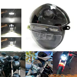 LED ヘッドライトヘッドランプドゥカティモンスター 695 696 795 796 1100 1100S & EVO LED Headlight Headlamp For Ducati Monster 695 696 795 796 1100 1100S & EVO 【並行輸入品】