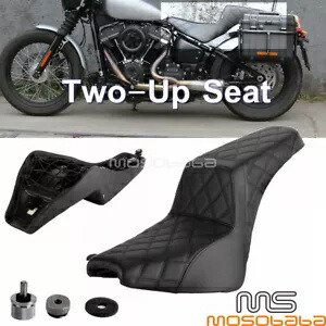助手席 2-Up LS ゲルシート ハーレー ソフテイル スリム FLSL (FXSL) 2018-2021 用 Passenger Rider 2-Up LS Gel Seat For Harley Softail Slim FLSL (FXSL) 2018-2021 【並行輸入品】