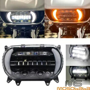 オートバイ LED ヘッドライトキットハーレー CVO ロードグライドウルトラ/スペシャル FLTRX 2020 Motorcycle LED Headlight Kit For Harley CVO Road Glide Ultra /Special FLTRX 2020 【並行輸入品】