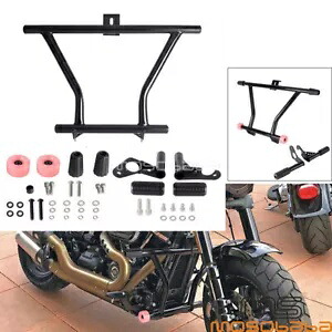 乗客ペグクラッシュバーエンジンガードハーレーファットボブ 114 FXFBS 2018-2023 Passenger Peg Crash Bar Engine Guard For Harley Fat Bob 114 FXFBS 2018-2023 【並行輸入品】
