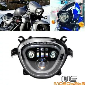 LED ヘッドライトヘッドランプスズキブルバード M109R VZR1800 M90 VZ1500 2006-2019 LED Headlight Head Lamp For Suzuki Boulevard M109R VZR1800 M90 VZ1500 2006-2019 【並行輸入品】