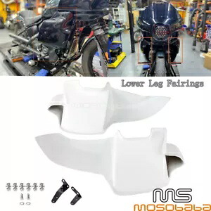 1 ペアフロントロアレッグフェアリングハーレーソフテイル FXBB FXBBS FXLR FXLRS FXFBS 用 1 Pair Front Lower Leg Fairings For Harley Softail FXBB FXBBS FXLR FXLRS FXFBS 【並行輸入品】