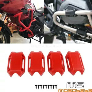 エンジンガードフレームクラッシュバーバンパープロテクターブロック BMW F800 F700 GS スライダー Engine Guard Frame Crash Bar Bumper Protector Block For BMW F800 F700 GS Slider 【並行輸入品】