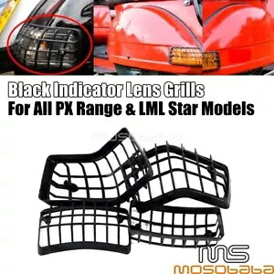 スクーターフロントリアターンシグナルライトグリルガードベスパ PX150 PX150E/PX150XL Scooter Front Rear Turn Signal Light Grille Guard For Vespa PX150 PX150E/PX150XL 【並行輸入品】