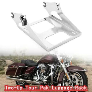 Two-Up ツアーパック 荷物ラック スチール製 新しいフィット ハーレーロードキング FLHR 2015 Two-Up Tour Pak Luggage Rack Steel New Fit For Harley Road King FLHR 2015 【並行輸入品】