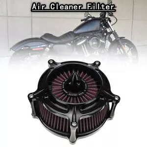 吸気フィルタークリーナータービンメタルハーレースポーツスターXL883 91-19 18用 Air Intake Filter Cleaner Turbine Metal Fit For Harley Sportster XL883 91-19 18 【並行輸入品】