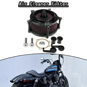 吸気フィルタークリーナー金属ハーレースポーツスター XL883 1200 2001 用 Air Intake Filter Cleaner Metal New Fit For Harley Sportster XL883 1200 2001 【並行輸入品】