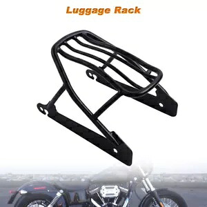 荷物ラック乗客ブラック取り外し可能フィットダイナローライダー EFI FXDLI 2006 Luggage Rack Passenger Black Detachable Fit For Dyna Low Rider EFI FXDLI 2006 【並行輸入品】