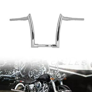 14 インチ ライズ ハンドルバー オートバイ ハーレー ツーリング ロード グライド カスタムに適合 14'' Rise Handlebar Motorcycle Fit For Harley Touring Road Glide Custom 【並行輸入品】