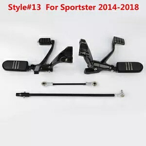 フォワードコントロールフットペグレバーリンケージハーレースポーツスター883/1200 14-19に適合 Forward Control Foot Peg Lever Linkage Fits for Harley Sportster 883/1200 14-19 【並行輸入品】
