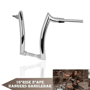 16 インチ ライズ ハンドルバー オートバイ オートバイ エイプ ハンガー ハーレー ワイド グライド用 16'' Rise Handlebar Motorcycle Motorcycle Ape Hanger Fit For Harley Wide Glide 【並行輸入品】 55,660円