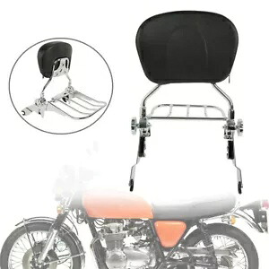 バックレストシーシーバー荷物ラック乗客耐久性のあるクロームハーレーストリートグライド用 Backrest Sissy Bar Luggage Rack Passenger Durable Chrome For Harley Street Glide 【並行輸入品】｜カスタムパーツ WORLD倉庫