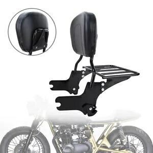 バックレストシーシーバー荷物ラック乗客ハーレーエレクトラグライド FLHT に適合 Backrest Sissy Bar Luggage Rack Passenger Fits For Harley Electra Glide FLHT 【並行輸入品】｜カスタムパーツ WORLD倉庫