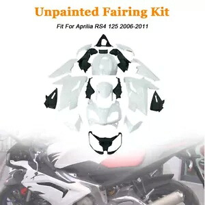 ボディワークフェアリングキット未塗装セットフェアリング新しいフィットアプリリア RS4 125 2011 Bodywork Fairing Kit Unpainted Set Fairings New Fit For Aprilia RS4 125 2011 【並行輸入品】