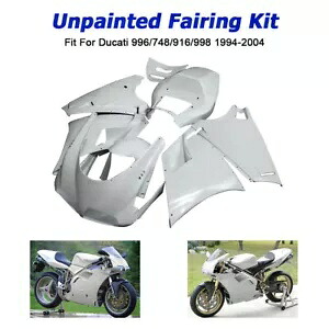ボディワークフェアリングキット未塗装フェアリングドゥカティ 996/748/916/998 1994-2004 に適合 Bodywork Fairing Kit Unpainted Fairings Fit For Ducati 996/748/916/998 1994-2004 【並行輸入品】