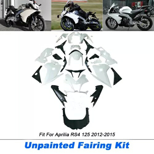 ボディワークフェアリングキット未塗装フェアリング新しいカウリングフィットアプリリア RS4 125 2013 Bodywork Fairing Kit Unpainted Fairings New Cowling Fit For Aprilia RS4 125 2013 【並行輸入品】 68,365円