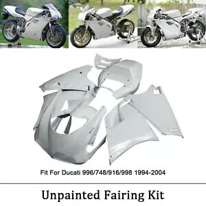 ボディワークフェアリングキット未塗装ドゥカティ 996/748/916/998 2003 に適合 Bodywork Fairing Kit Unpainted Fit For Ducati 996/748/916/998 2003 【並行輸入品】