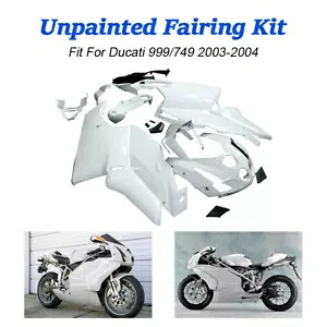 ボディワークフェアリングキット未塗装オートバイフィット Ducati 999 749 2004 Bodywork Fairing Kit Unpainted Motorcycle Fit For Ducati 999 749 2004 【並行輸入品】