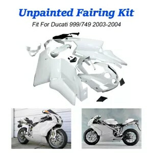 ボディワークフェアリングキット未塗装フェアリングカウリングセットドゥカティ 999 749 2003 に適合 Bodywork Fairing Kit Unpainted Fairings Cowling Set Fit For Ducati 999 749 2003 【並行輸入品】