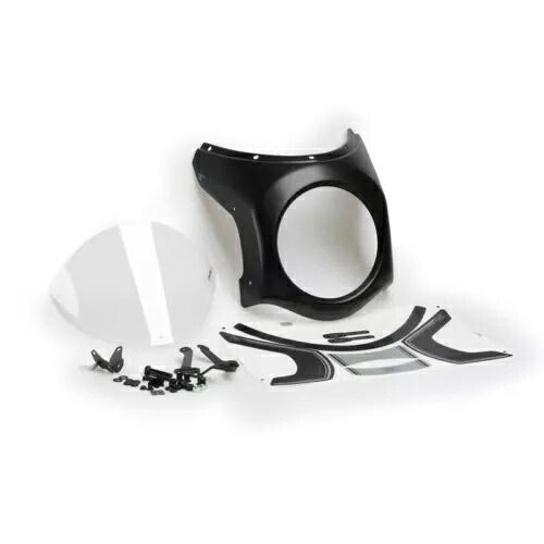 PUIG セミフェアリングスクリーン TRIUMPH ストリート ツイン 16-22 トランスペアレントブラック PUIG SEMI FAIRING SCREEN TRIUMPH STREET TWIN 16-22 TRANSPARENT-BLACK 【並行輸入品】