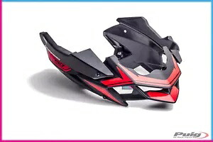 Puig エンジンスポイラー スズキ GSR750 2013 マットブラック PUIG ENGINE SPOILER FOR SUZUKI GSR750 2013 MATT BLACK 【並行輸入品】