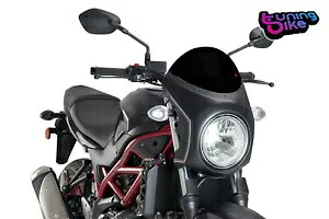 PUIG レトロ トリム ディスク スズキ SV650 2019 ブラック - ブラック- PUIG RETRO TRIM DISC FOR SUZUKI SV650 2019 BLACK - BLACK- 【並行輸入品】