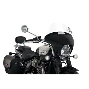 PUIG バットウィング スクリーン SML ツーリング トライアンフ ボンネビル スピードマスター 21-24 透明 PUIG BATWING SCREEN SML TOURING TRIUMPH BONNEVILLE SPEEDMASTER 21-24 TRANSPARENT 【並行輸入品】