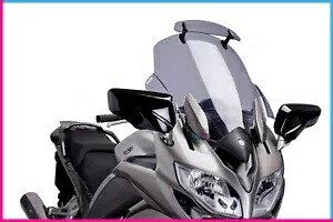 PUIG ツーリング スクリーン -VISIERA YAMAHA FJR1300A/AS 2013 ライトスモーク PUIG TOURING SCREEN -VISIERA YAMAHA FJR1300A/AS 2013 LIGHT SMOKE 【並行輸入品】