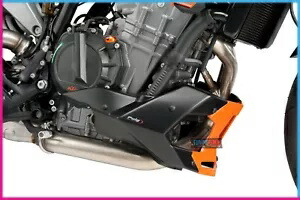 PUIG エンジンスポイラー KTM 790 DUKE 2018 マットブラック PUIG ENGINE SPOILERS FOR KTM 790 DUKE 2018 MATT BLACK 【並行輸入品】