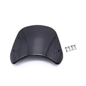 Benelli Leoncino 500 250用ブラックフロントガラスヘッドライトフロントガラスフェアリング Black Windshield Headlight Windscreen Fairing For Benelli Leoncino 500 250 【並行輸入品】