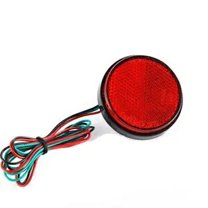 12v オートバイレッドリフレクター LED リアテールブレーキストップライトマーカーランプスクーター 12v Motorcycle Red Reflector LED Rear Tail Brake Stop Light Marker Lamp Scooter 【並行輸入品】