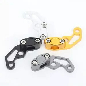 オートバイ自転車 CNC オイルチューブ固定チューブクランプブレーキケーブルクリップカフェレーサー Motorcycle Bicycle CNC Oil Tube Fixed Tubing Clamp Brake Cable Clip Cafe Racer 【並行輸入品】
