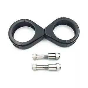 ユニバーサル 41mm フォーク再配置クランプ ターンシグナルライトマウントブラケット ダートバイク Universal 41mm Fork Relocation Clamp Turn Signal Light Mount Bracket Dirt bike 【並行輸入品】