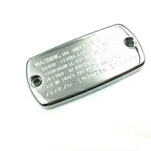 オートバイフロントフルードオイルブレーキリザーバーカバーキャップクルーザーオフロードダートバイク Motorcycle Front Fluid Oil Brake Reservoir Cover Cap Cruiser Offroad Dirt bike 【並行輸入品】