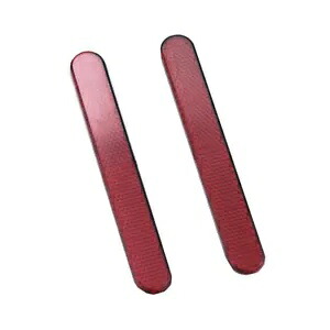 2 個オートバイリフレクターステッカーサドルバッグラッチカバーハーレースポーツスター XL 2PCS Motorcycle Reflector Sticker Saddlebag Latch Cover For Harley Sportster XL 【並行輸入品】