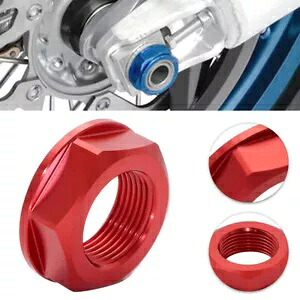オートバイ M22 後輪車軸ナットネジスズキ RM-Z450 ヤマハ YZ250F ホンダ Motrcycle M22 Rear Wheel Axle Nut Screw For Suzuki RM-Z450 Yamaha YZ250F Honda 【並行輸入品】