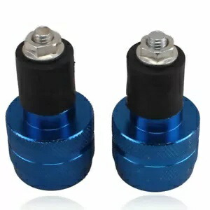 オートバイのハンドルバーグリップエンド 7/8 ''22 ミリメートルハンドルバーキャップハンドグリッププラグツーリング Motorcycle Handlebar Grips End 7/8'' 22mm Handle bar Cap Hand Grips Plug Touring 【並行輸入品】